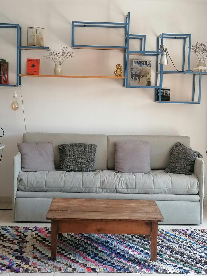 Marseille : Joli T2 Mer Et Collines + Terrasse Exterior foto